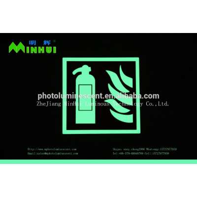 MINHUI Glow In Dark Dign, Luminous Signs,Exit Signs,Fire-Fighting Signs