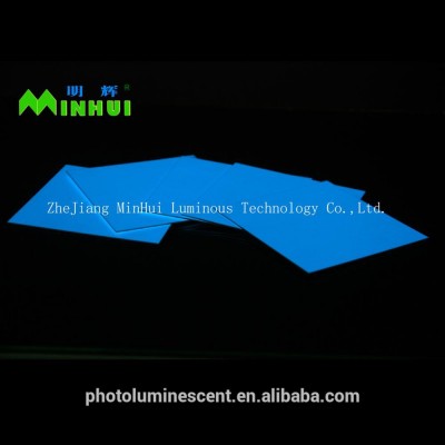 Glow In The Dark Sheet With Blue-green Color