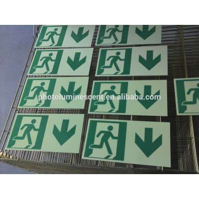 Luminous Plastic sheet/glow in dark plastic sheet for IMO signs