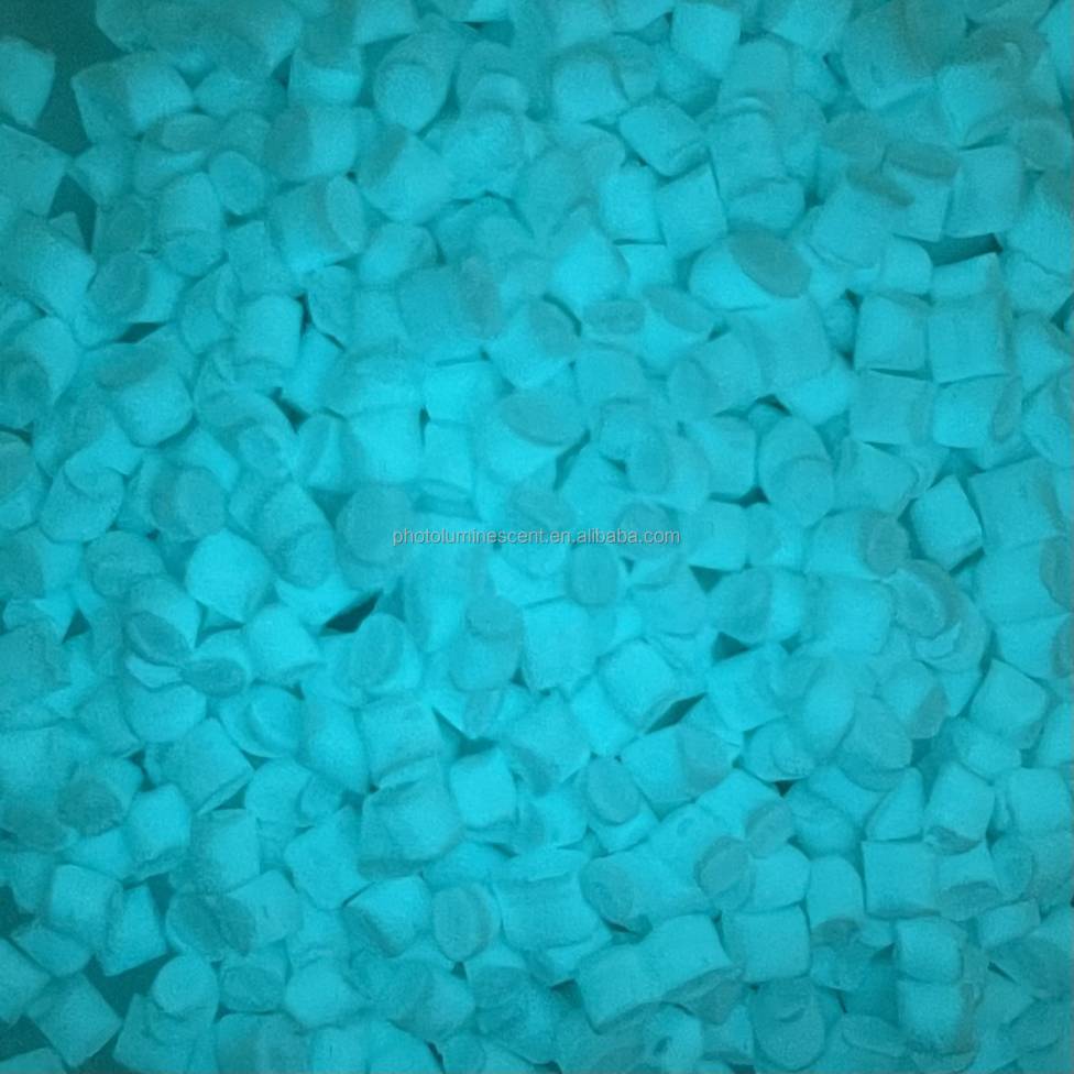 Minhui Plastic Glow In The Dark Photoluminescent Masterbatch Pellets